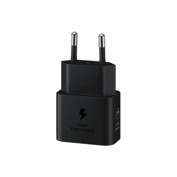 Cargador samsung ep - t2510xbegeu usb tipo c negro 25w cable incluido - Imagen 3