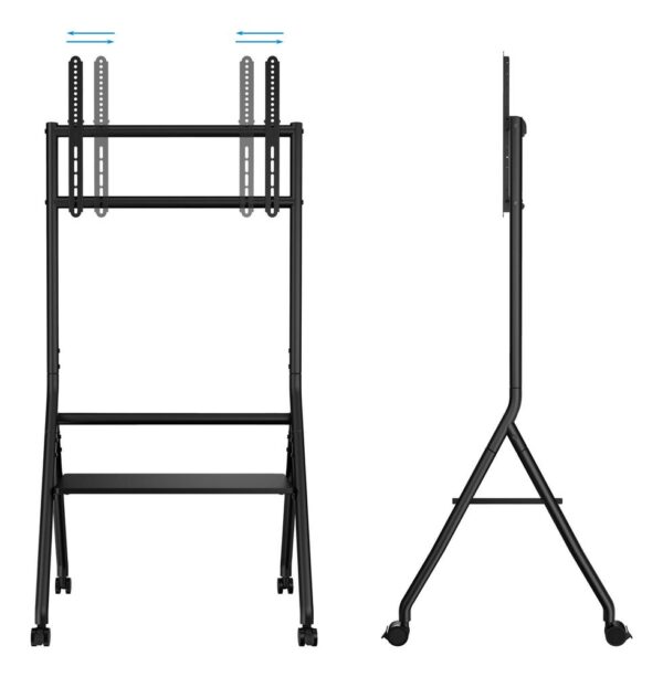 Soporte de suelo con ruedas tooq idreams 37 pulgadas - 86 pulgadas fs20206m - b negro - Imagen 2