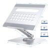 Soporte de escritorio para portatil ewent ew1269 360º + docking station 7 en 1 - Imagen 2
