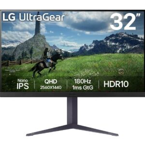 Lg 32gs85q 31.5 pulgadas 1ms 2560 x 1440 hdmi displayport reg. altura