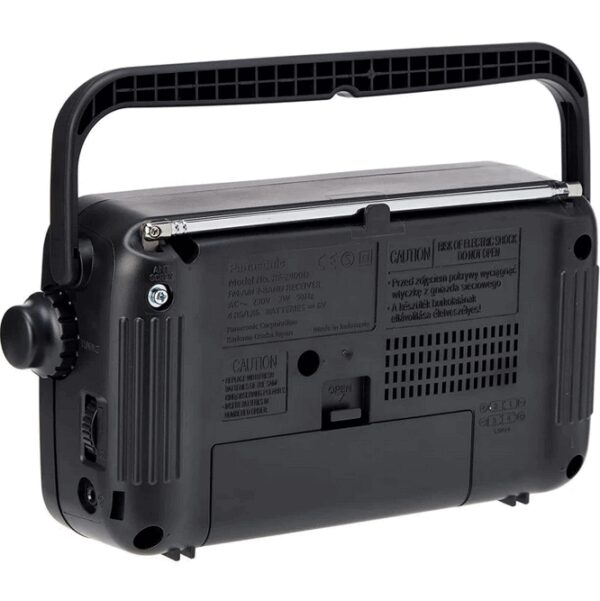 Radio panasonic rf - 2400deg - k altavoz entrada auriculares color negro - Imagen 2