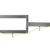 Soporte pared equip vesa hasta 55 pulgadas 400x400mm max 35kg - Imagen 3