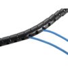 Organizador de cables de escritorio equip con clip 2.5m negro - Imagen 3