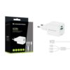 Cargador de pared conceptronic althea16w 33w + cable usb 3.0 3 en 1 blanco - Imagen 3