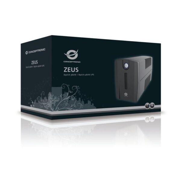 Sai conceptronic ups - 360w - 650va - linea interactiva - 2 salidas shucko - Imagen 3