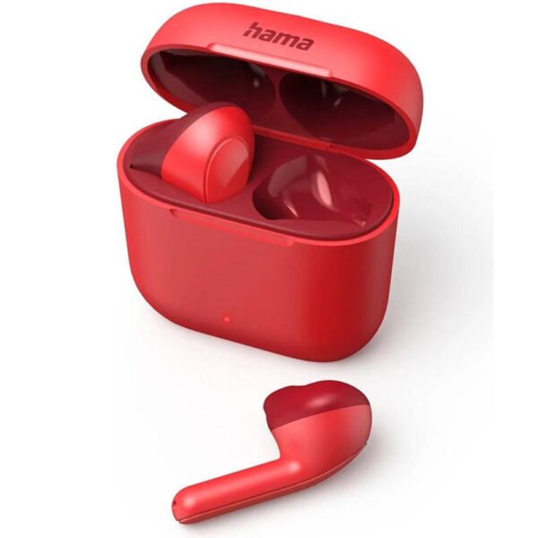 Auriculares hama freedom light bluetooth rojo - Imagen 3