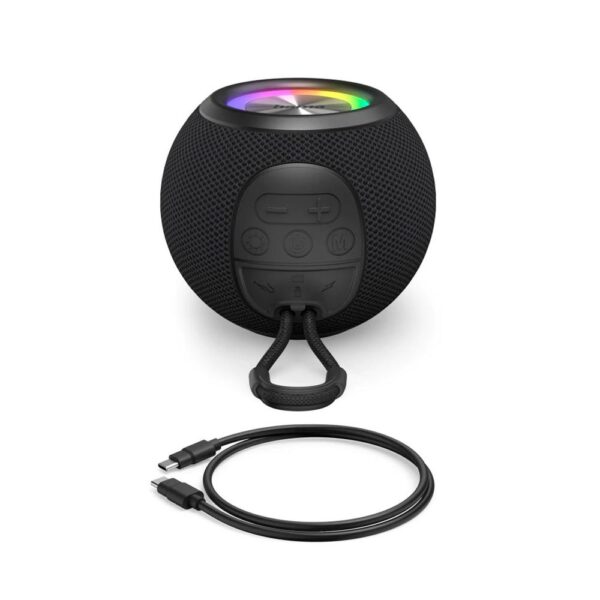 Altavoz hama ball shape mono negro - Imagen 2