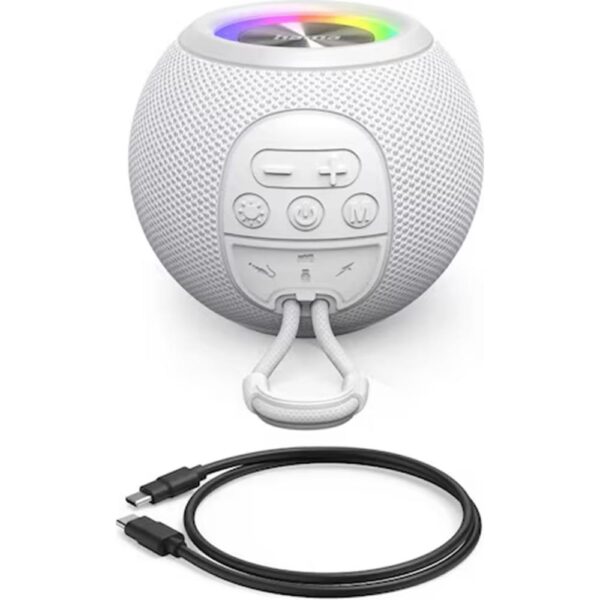 Altavoz hama ball shape mono blanco - Imagen 2