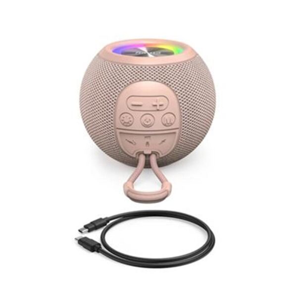 Altavoz hama ball shape mono rosa - Imagen 2