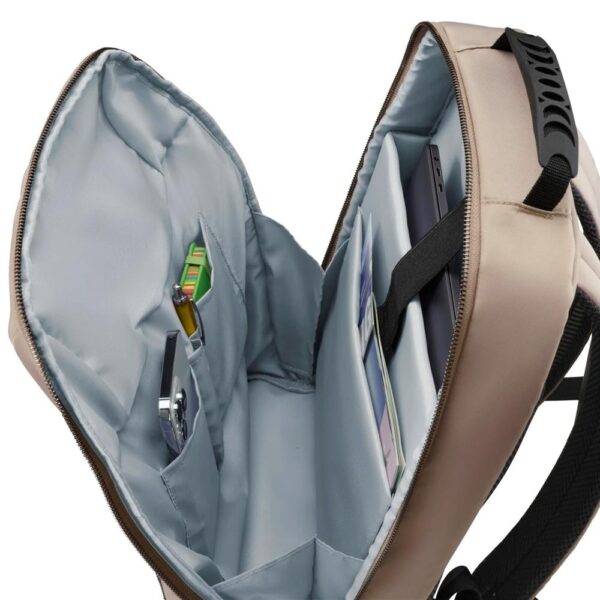 Mochila hama premium lightweight para portatil 16.2 pulgadas beige - Imagen 3