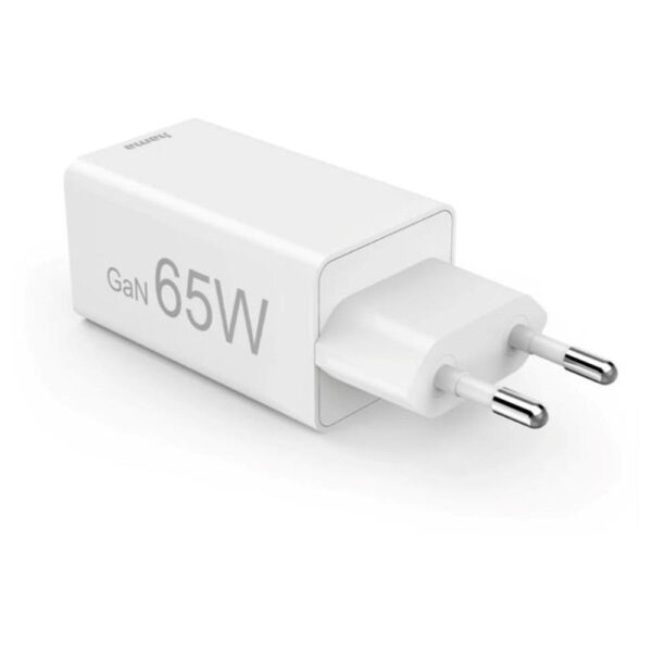 Cargador pared hama gan 65w 2 x usb tipo c 1 x usb tipo a blanco - Imagen 3
