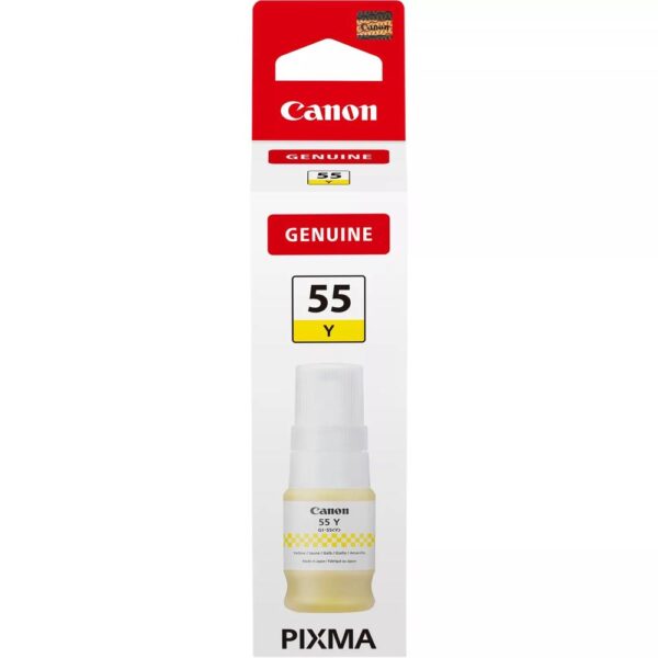 Botella tinta canon gi - 55 ink amarillo - Imagen 2