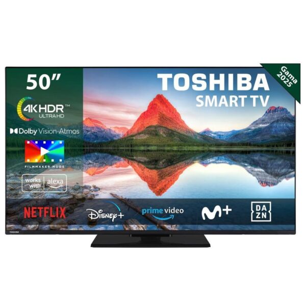 Tv toshiba 50 pulgadas led 4k uhd -  50uv3463dg smart tv