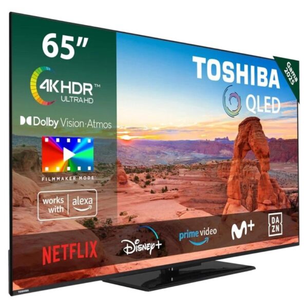 Tv toshiba 65 pulgadas qled 65qv3463dg smart tv - Imagen 2