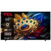 Tv tcl 98 pulgadas qled  4k uhd - 98c655 - smart tv