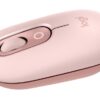 Raton inalambrico logitech pop mouse rosa - Imagen 2