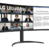 Curva lg 34wr55qk - b 34 pulgadas 3440 x 1440 5ms hdmi displayport reg. altura - Imagen 2