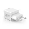 Cargador pared hama 30w 1 x usb tipo c 1 x usb tipo a blanco carga rapida - Imagen 3