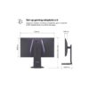 Monitor oled lg 32gs95uv 31.5 pulgadas 3840 x 2160 0.03ms hdmi displayport altavoces reg. altura - Imagen 2