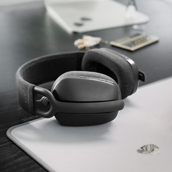 Auriculares logitech zone vibe 100 inalambrico negro - Imagen 2