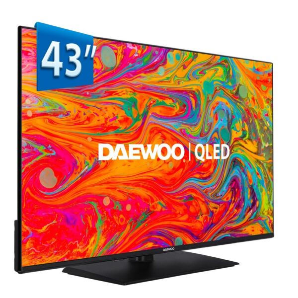 Tv daewoo 43 pulgadas qled 4k uhd - 43dm65qv - smart tv - Imagen 2