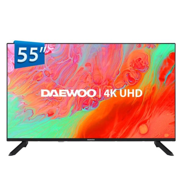 Tv daewoo 55 pulgadas led 4k uhd - 55dm65uv - smart tv