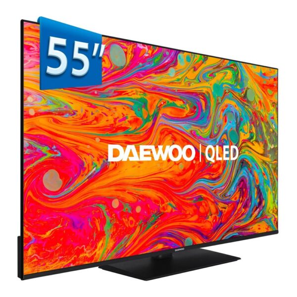 Tv daewoo 55 pulgadas qled 4k uhd - 55dm65qv - smart tv - Imagen 2