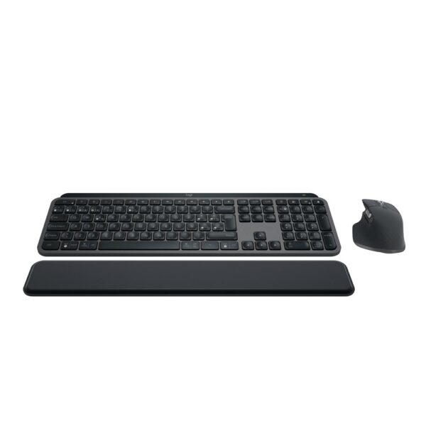 Teclado + raton logitech mx keys s combo inalambrico grafito español - Imagen 2