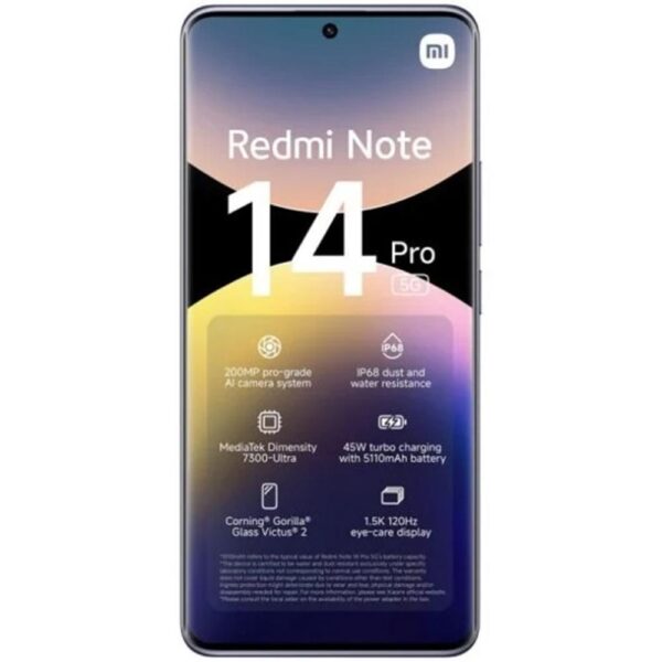 Movil xiaomi redmi note 14 pro 5g 8 - 256gb purpura - Imagen 2