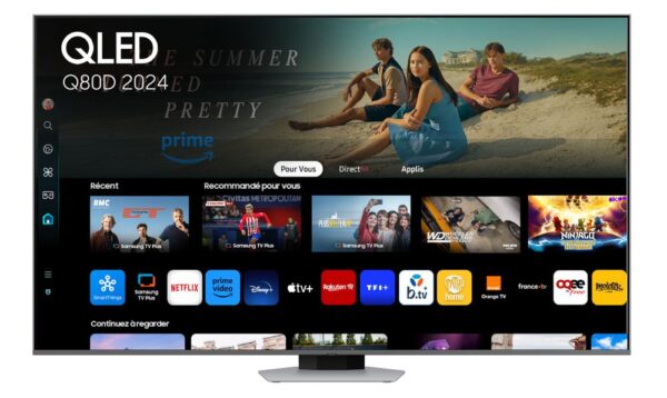Tv samsung 65 pulgadas qled 4k -  tq65q80d -  smart tv - Imagen 2