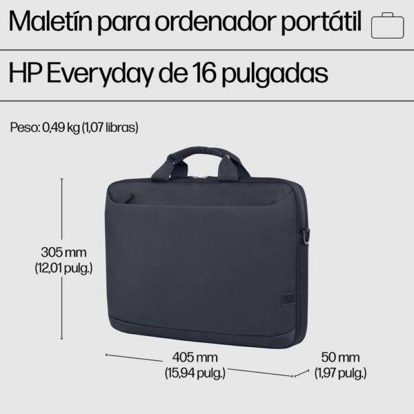 Maletín hp portátil everyday de 16 pulgadas - Imagen 3