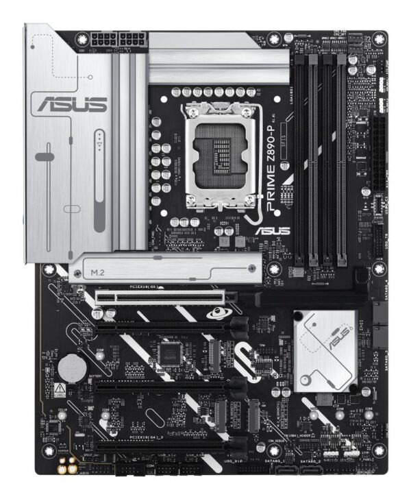 Placa base asus intel prime z890 - p socket 1851 ddr5x4 max 256gbhdmi displayport atx - Imagen 2