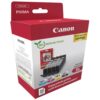 Multipack canon cli - 581xl bk - c - m - y + papel fotografico - Imagen 2