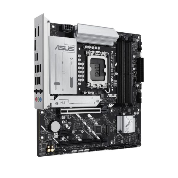 Placa base asus intel prime b860m - a wifi socket 1851 ddr5 x4 max 256gb hdmi displayport matx - Imagen 3