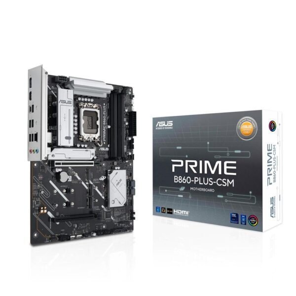 Placa base asus intel prime b860 - plus - csm  socket 1851 ddr5 x4 max 256gb hdmi displayport atx - Imagen 3