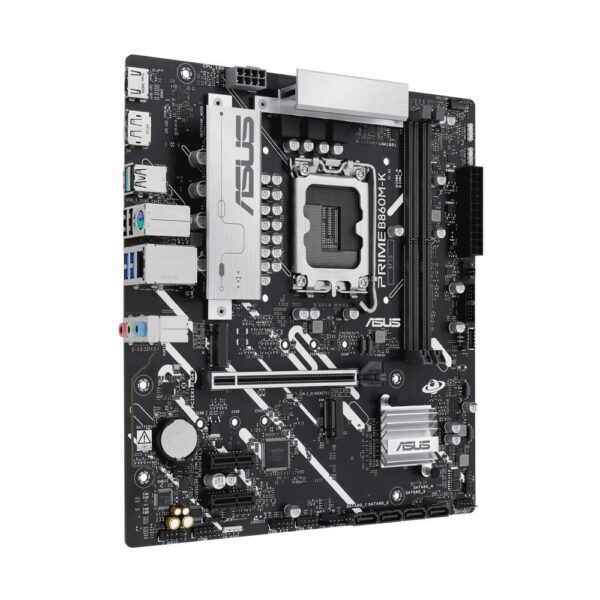 Placa base asus intel prme b860m - k socket 1851 ddr5 x2 max 128gb hdmi displayport matx - Imagen 2
