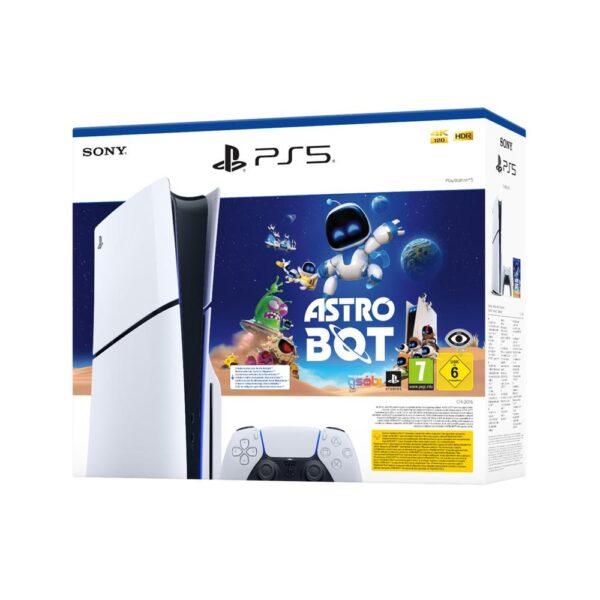 Consola ps5 sony playstation 5 standard slim 1tb + astro bot - Imagen 3