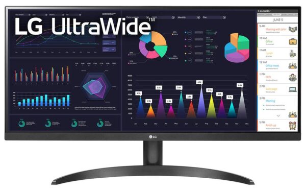 Monitor led ips lg 29wq60a - b 29 pulgadas 2560 x 1080 5ms hdmi displayport altavoces