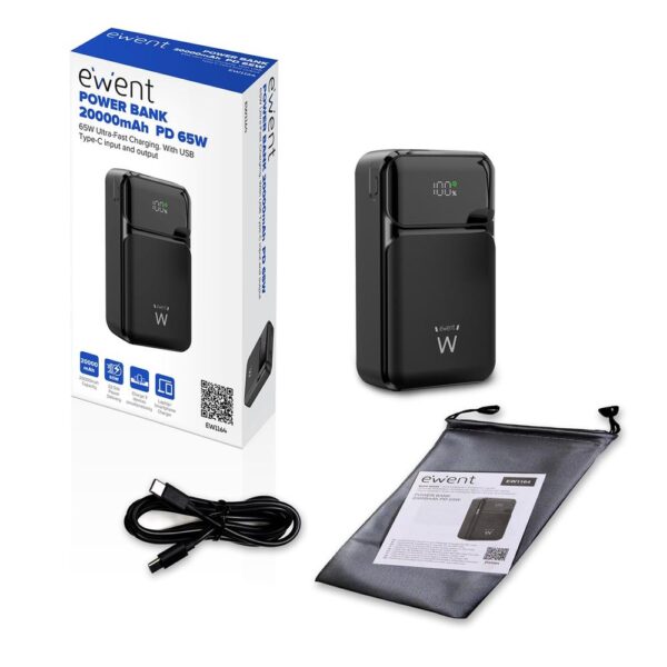Powerbank ewent ew1164 20000mah - Imagen 3