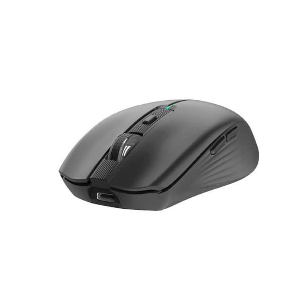 Mouse raton coolbox gaming  w01 negro 1600 dpi inalambrico recargable - Imagen 2