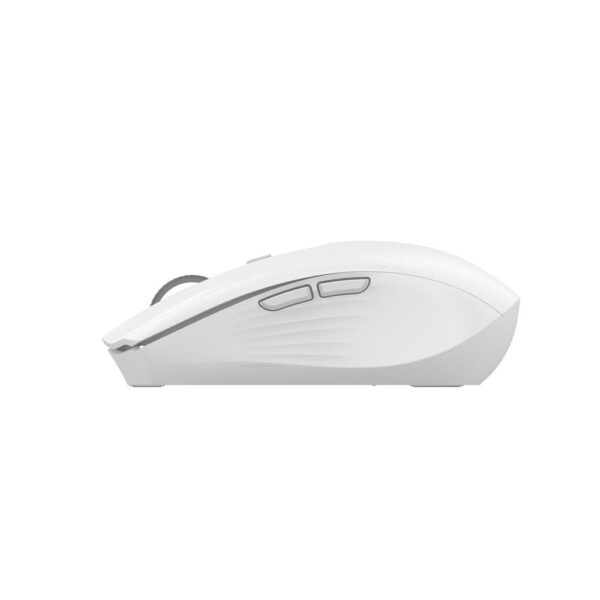 Mouse raton coolbox gaming  w01 blanco 1600 dpi inalambrico recargable - Imagen 3