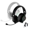 Auriculares con microfono coolbox wb01 inalambricos gaming bluetooth negro - Imagen 3