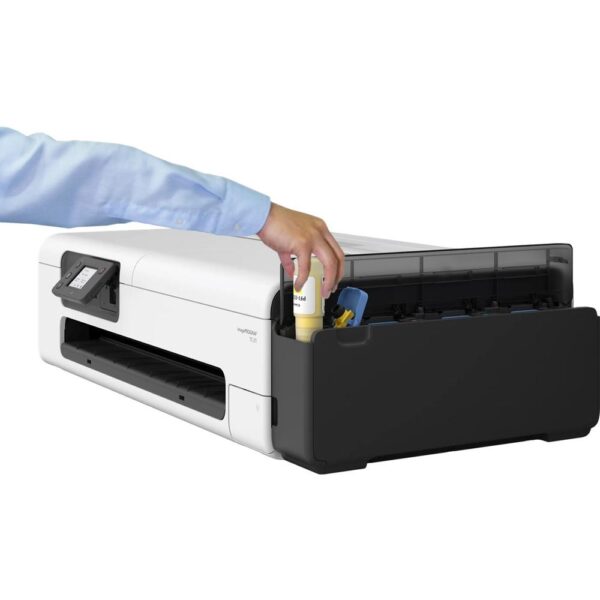 Plotter canon tc - 21 imageprograf a1 24 pulgadas -  2400ppp -  usb -  red -  wifi -  diseño cad -  tinta pigmentada 4 colores - Imagen 3