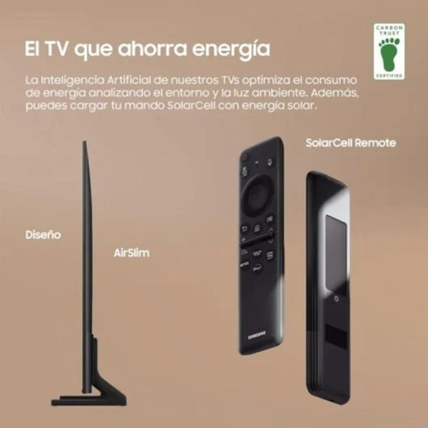 Tv samsung 43 pulgadas qled 4k -  tq43q60d -  smart tv - Imagen 2