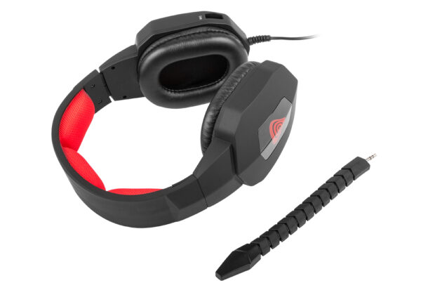 Auriculares gaming genesis argon 400 mini jack negro - Imagen 2