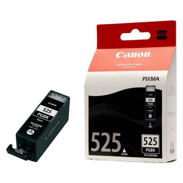 Cartucho tinta canon pgi 525 negro 19ml pixma ip4850 -  mg5150 -  mg5250 -  mg6150 -  mg8150 - Imagen 2
