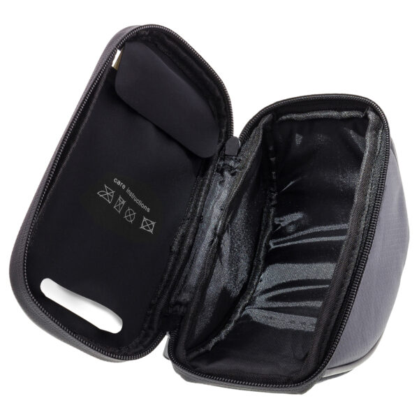 Soporte funda de movil para bicicleta phoenix hasta 6 pulgadas resistente al agua compartimento para guardar cosas triple velcro - Imagen 3