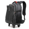 Mochila con ruedas trolley phoenix discovery para portátil 17 pulgadas negra