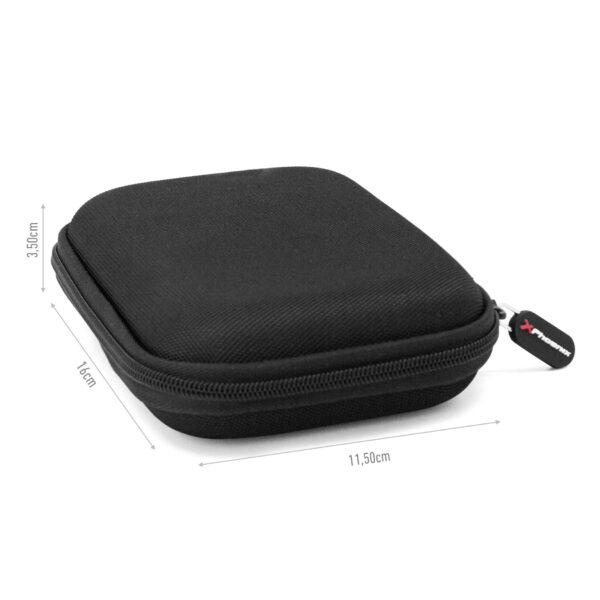 Phoenix technologies  funda para disco duro externo 2.5 rígida estuche de viaje acolchado para hdd portátiles pasaporte impermeable color negro - Imagen 2