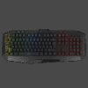 Teclado gaming phoenix con cable luz rgb 9 modos de iluminación 4 botónes macro 12 teclas multimedia